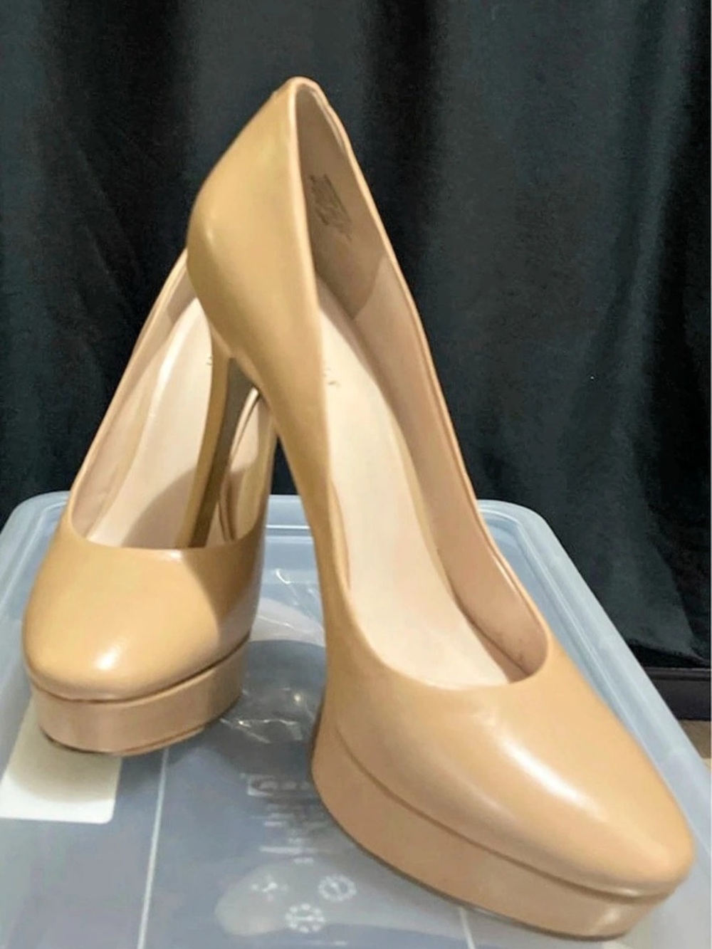 Nine West Platform Pumps in Tan US 10M